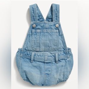 Jean Shortall Baby Overalls NWOT